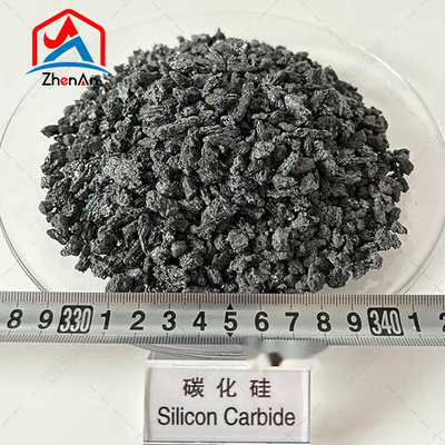 98% Sic Grade Black Silicon Carbide 0-5mm1-10mm สําหรับเครื่องทําโลหะ