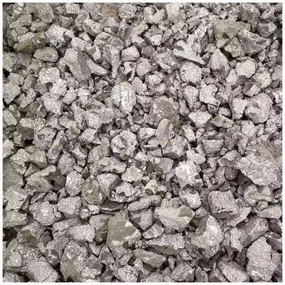 สีเทาเงิน Ca20Si55 โลหะผสมแคลเซียมซิลิกอนเป็นหัวเชื้อ