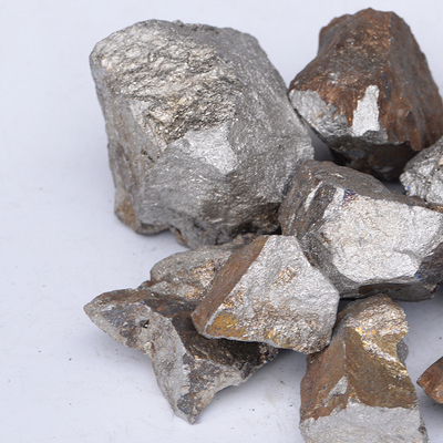 FeTi Alloy Ferrotitanium 70 โลหะเหล็กไทเทเนียมบล็อก / รูปทรงก้อน