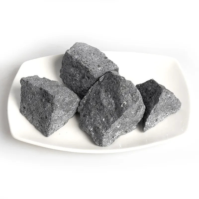 ISO9001 Silver Grey 10mm-50mm Calcium Silicon Alloy Deoxidizer 1ตัน/ถุง