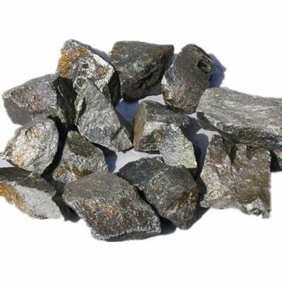 FeMn Alloy 65-80% Hc Ferro Manganese 10-100mm สำหรับสารเติมแต่งเหล็ก