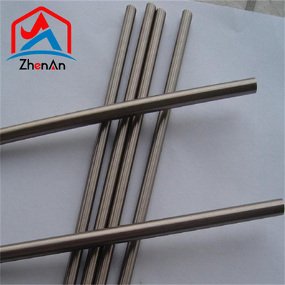 เครื่องแปรรูปความบริสุทธิ์สูง Zirconium Round Bar Tzm Titanium Molybdenum โลหะ