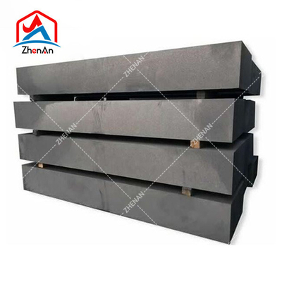 UHP 300/450/600mm พลังงานปกติ Eaf คาร์บอน การปั่น Arc Furnace Block Graphite Steel Plate Rod Electrode