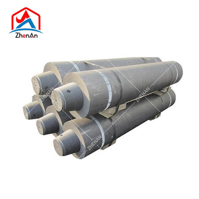 UHP 300/450/600mm พลังงานปกติ Eaf คาร์บอน การปั่น Arc Furnace Block Graphite Steel Plate Rod Electrode