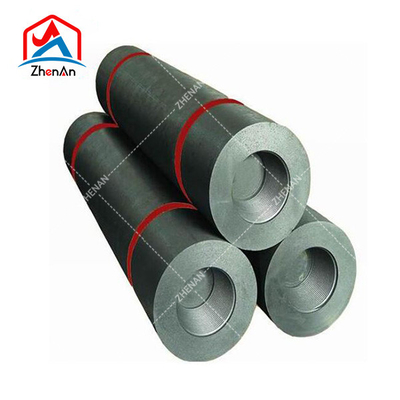 UHP 300/450/600mm พลังงานปกติ Eaf คาร์บอน การปั่น Arc Furnace Block Graphite Steel Plate Rod Electrode