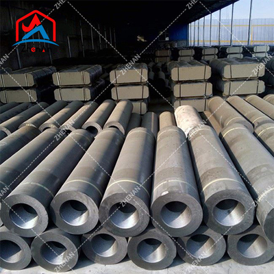 100-750mm UHP HP RP กราฟิต อิเล็กทรอนด์ความต้านทานต่อการเก่าสําหรับเตาอบ Eaf Lf