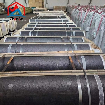 อิเล็กทรอนกราฟิต UHP / HP / RP Dia 300-700mm ด้วยนมสําหรับ Eaf