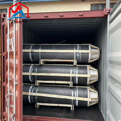 อิเล็กทรอนกราฟิต UHP / HP / RP Dia 300-700mm ด้วยนมสําหรับ Eaf