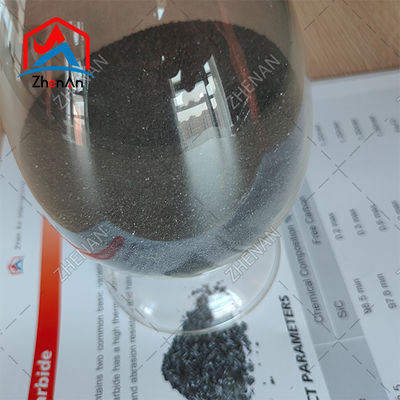 Black Silicon Carbide Granular, Particle Size 0-5mm