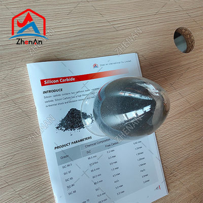 โลหะ การทําโลหะ ซิลิเซียมคาร์บิด ซิลิเซียมคาร์บิด 70% 90% 98% 1-10mm