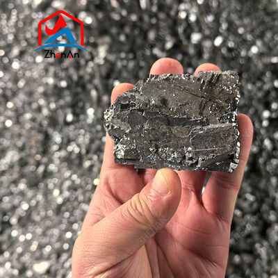 Fe Vanadium 70 Grade Briquette ดําเงินที่ใช้ในรถยนต์เกียร์เหล็กและการผลิต shaft