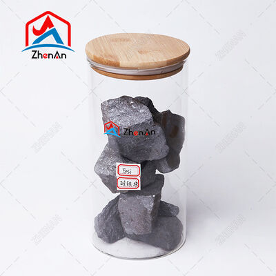 เฟอร์โรซิลิคอน 75/65 ภูมิบริสุทธิ์สูง FeSi สําหรับการผลิตเหล็ก การลดออกออกซิเดนและการผลิตสลัด