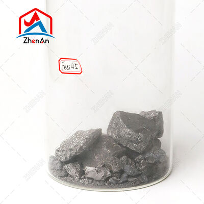 Industrial Ferrosilicon 75 (FeSi 75) Alloy with 75% Silicon for Steelmaking Deoxidation ในขนาด 10