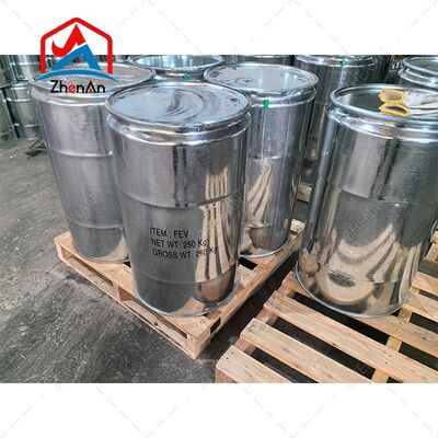 โลหะผสม FeV 50% 60% 70% 80% สำหรับการปรับปรุงโครงสร้างผลึก การเสริมความแข็งแกร่ง และประสิทธิภาพของโลหะผสมในการผลิตเหล็ก