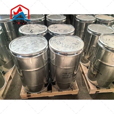 โลหะผสม FeV 50% 60% 70% 80% สำหรับการปรับปรุงโครงสร้างผลึก การเสริมความแข็งแกร่ง และประสิทธิภาพของโลหะผสมในการผลิตเหล็ก