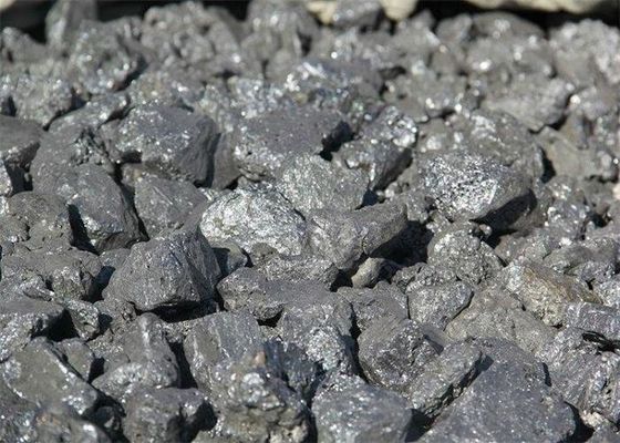 75% Si เฟอร์โร ซิลิคอน ตะกรัน 10-50mm สำหรับการปรับปรุงความยืดหยุ่นของเหล็ก