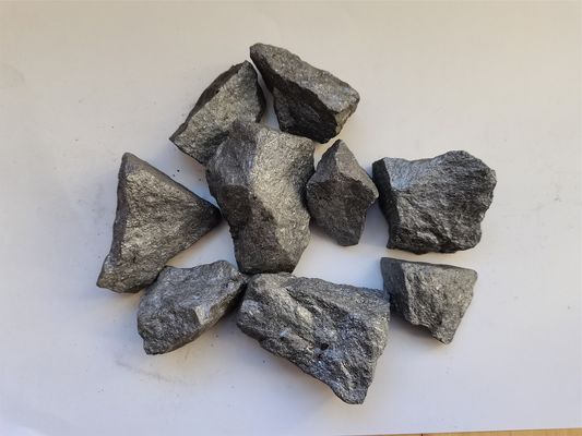 คาร์บอนต่ำสีเทา เฟอร์โร Silicium โลหะผสม 34% Fe FeSi 65 Si โลหะผสม